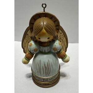 Hallmark Keepsake 1977 Yesteryears Angel Ornament Joy to the World Vintage
